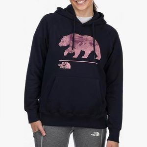 The North Face Bearscape Women Pullover Hoodie 
Size XS 
AVIATOR NAVY